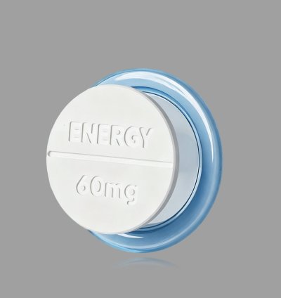 Acrylic Pill Shaped Magnetic Phone Holder, original trendy design, retractable magnetic phone stand