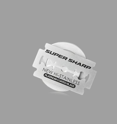 Razor Blade MagSafe Phone Holder, Edgy Industrial Design Stand